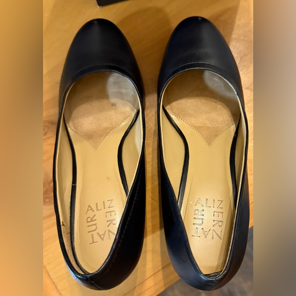 Naturalizer Women's Black Wedge
